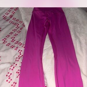 Pink Lululemon Leggings